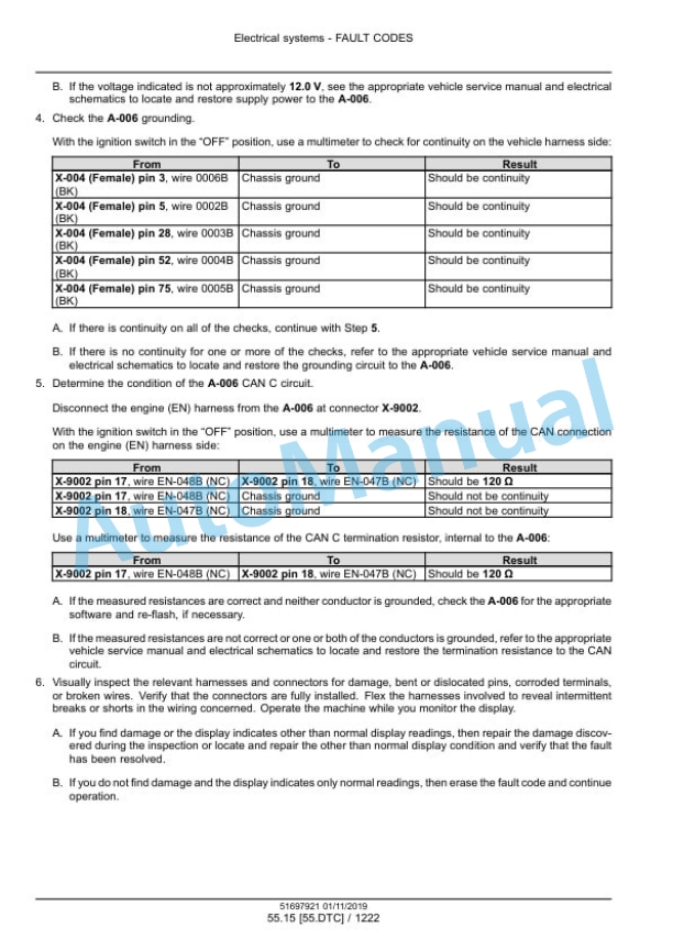 New Holland 9050L, 9070L, 9070M Grape Harvester Service Manual 51697921 4 New Holland 9050L, 9070L, 9070M Grape Harvester Service Manual 51697921 - Image 4