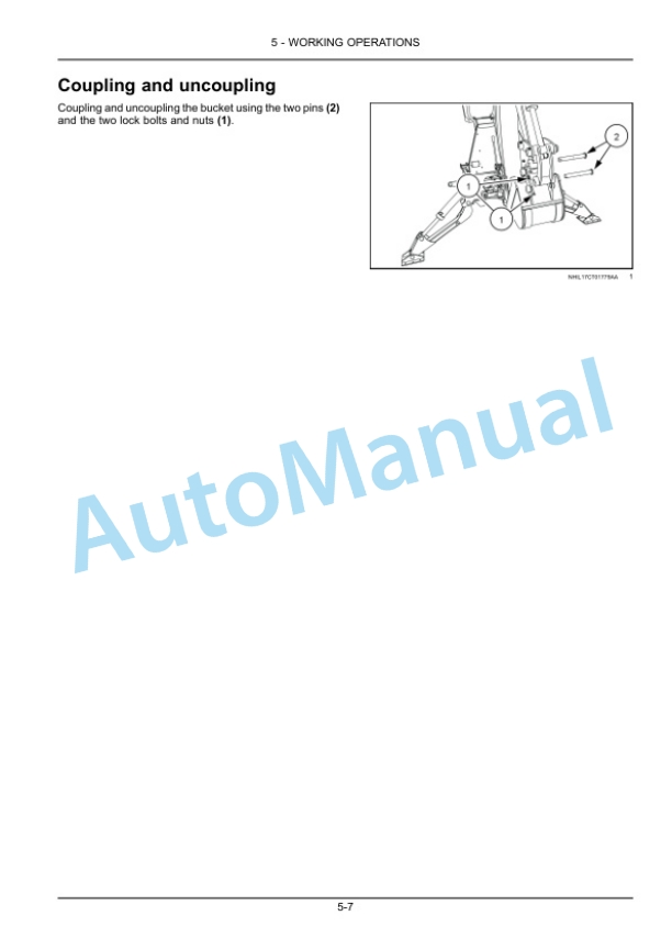 New Holland 905GBL Backhoe Operation and Maintenance Manual 51410064 4 New Holland 905GBL Backhoe Operation and Maintenance Manual 51410064 - Image 4