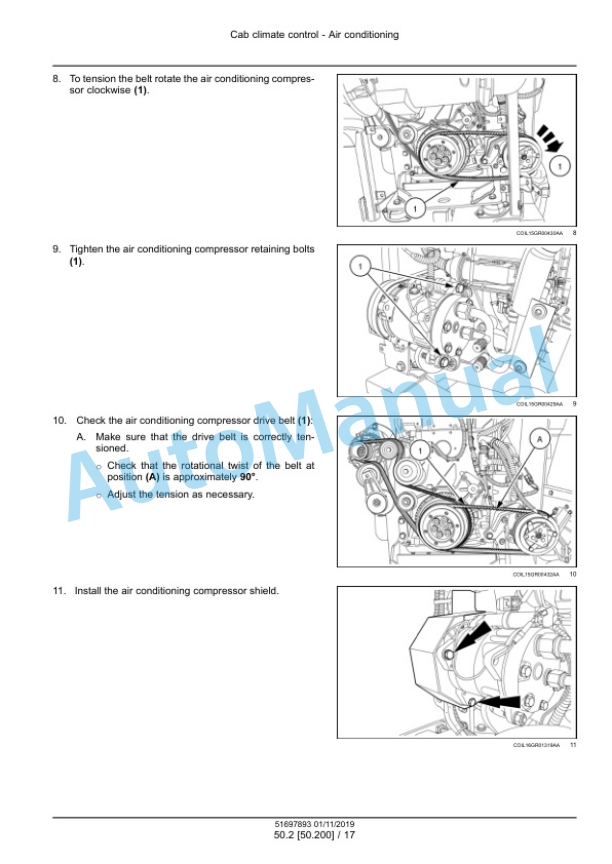 New Holland 9090X Dual, 9090X Olive, 9090X Olive Side Conveyor, 9090X Side Conveyor Grape Harvester Service Manual 51697893 2 New Holland 9090X Dual, 9090X Olive, 9090X Olive Side Conveyor, 9090X Side Conveyor Grape Harvester Service Manual 51697893 - Image 2