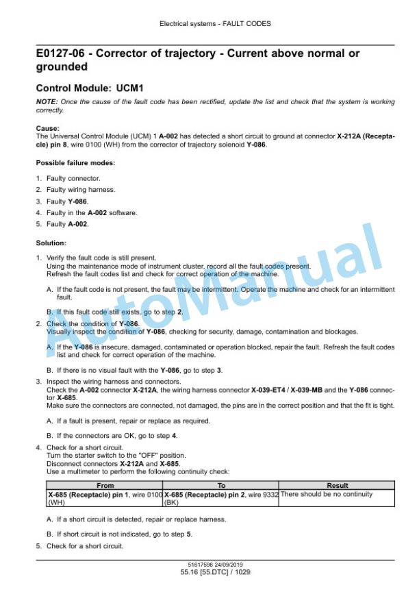New Holland 9090X Grape Harvester Service Manual 51617596 4 New Holland 9090X Grape Harvester Service Manual 51617596 - Image 4