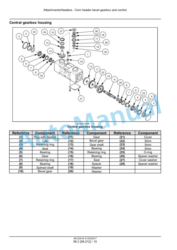 New Holland 9105-24 Maize Master Corn Header Service Manual 48123416 3 New Holland 9105-24 Maize Master Corn Header Service Manual 48123416-3