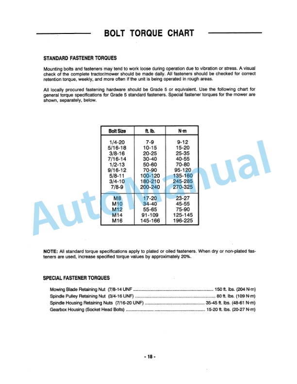 New Holland 914 Series Mid-Mount Direct Drive 72in Mower Operation and Maintenance Manual 42091416 3 New Holland 914 Series Mid-Mount Direct Drive 72in Mower Operation and Maintenance Manual 42091416-3