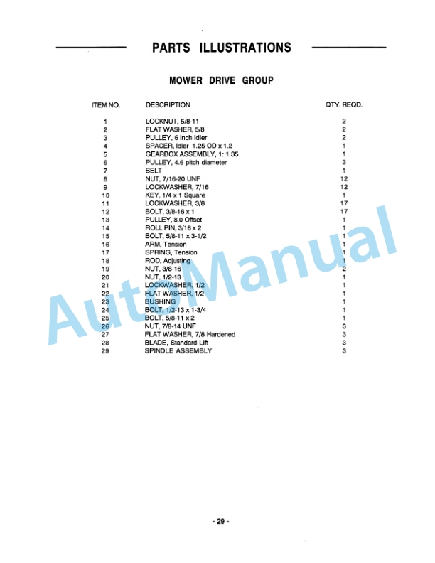 New Holland 914 Series Mid-Mount Direct Drive 72in Mower Operation and Maintenance Manual 42091416 4 New Holland 914 Series Mid-Mount Direct Drive 72in Mower Operation and Maintenance Manual 42091416-4