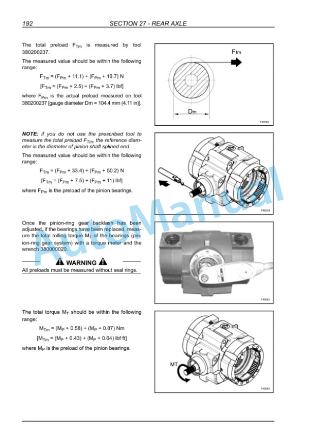 New Holland B100C, B100C LR, B100C TC, B110C, B110C TC, B115C Loader Backhoe Service Manual 84568042A 4 New Holland B100C, B100C LR, B100C TC, B110C, B110C TC, B115C Loader Backhoe Service Manual 84568042A - Image 4