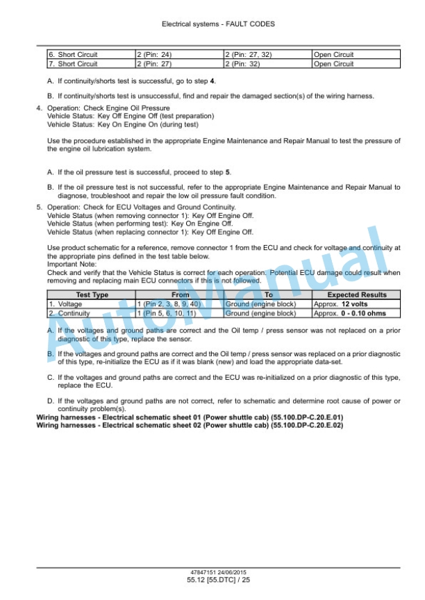 New Holland B100C, B100C LR, B100C TC, B110C, B110C TC, B115C Stage IIIB Tractor Loader Backhoe Service Manual 47847151 5 New Holland B100C, B100C LR, B100C TC, B110C, B110C TC, B115C Stage IIIB Tractor Loader Backhoe Service Manual 47847151 - Image 5