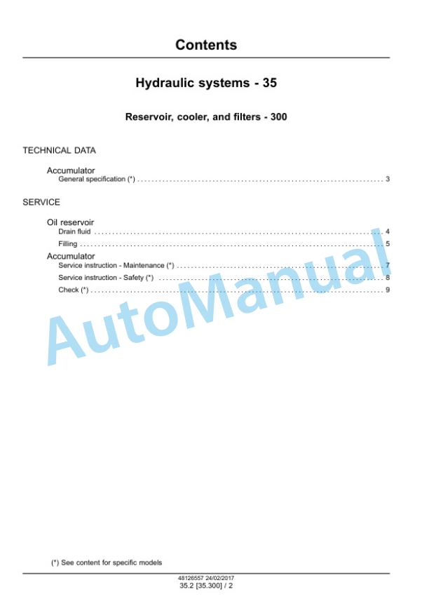 New Holland B100C, B100C LR, B100C TC, B110C, B110C TC, B115C Stage IV Tractor Loader Backhoe Service Manual 48126557 3 New Holland B100C, B100C LR, B100C TC, B110C, B110C TC, B115C Stage IV Tractor Loader Backhoe Service Manual 48126557 - Image 3
