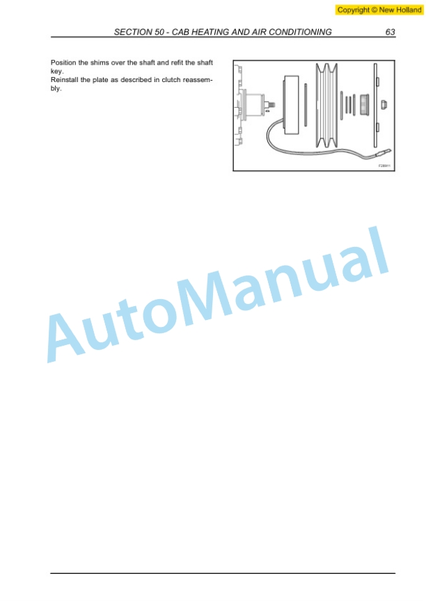 New Holland B110, B115 Backhoe Loader Repair Manual 87643846 5 New Holland B110, B115 Backhoe Loader Repair Manual 87643846-5