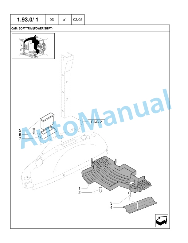 New Holland B115 Loader Backhoe Parts Catalogue 87364132NA 5 New Holland B115 Loader Backhoe Parts Catalogue 87364132NA-5