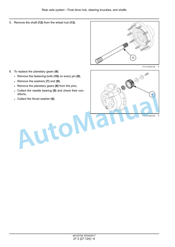 New Holland B80B Backhoe Loader Service Manual 48143704 3 New Holland B80B Backhoe Loader Service Manual 48143704 - Image 3