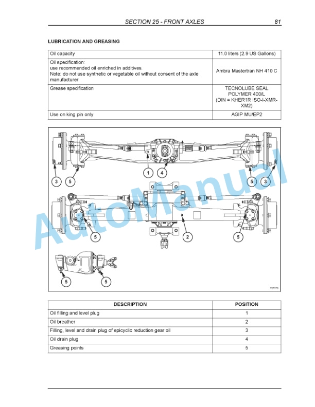New Holland B95, B95TC, B95LR, B110, B115 Backhoe Loader Service Manual 60367230NA 3 New Holland B95, B95TC, B95LR, B110, B115 Backhoe Loader Service Manual 60367230NA - Image 3