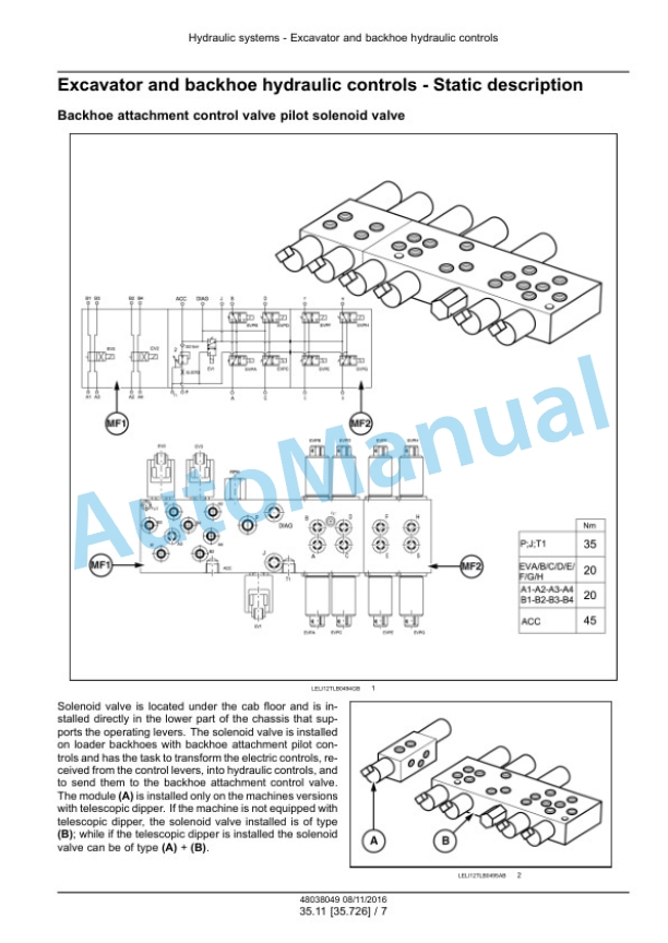 New Holland B95C, B95CLR, B95CTC, B110C Tier 4B Final Tractor Loader Backhoe Service Manual 48038049 3 New Holland B95C, B95CLR, B95CTC, B110C Tier 4B Final Tractor Loader Backhoe Service Manual 48038049 - Image 3
