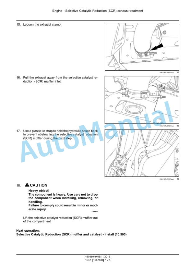 New Holland B95C, B95CLR, B95CTC, B110C Tier 4B Final Tractor Loader Backhoe Service Manual 48082154 5 New Holland B95C, B95CLR, B95CTC, B110C Tier 4B Final Tractor Loader Backhoe Service Manual 48082154-5