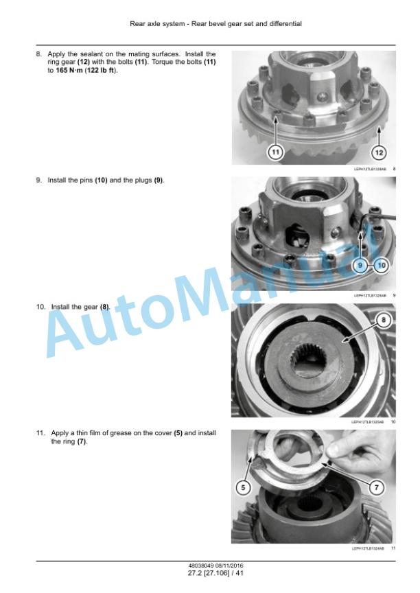 New Holland B95C, B95CLR, B95CTC, B110C Tier 4B Final Tractor Loader Backhoe Service Manual 48082156 4 New Holland B95C, B95CLR, B95CTC, B110C Tier 4B Final Tractor Loader Backhoe Service Manual 48082156 - Image 4