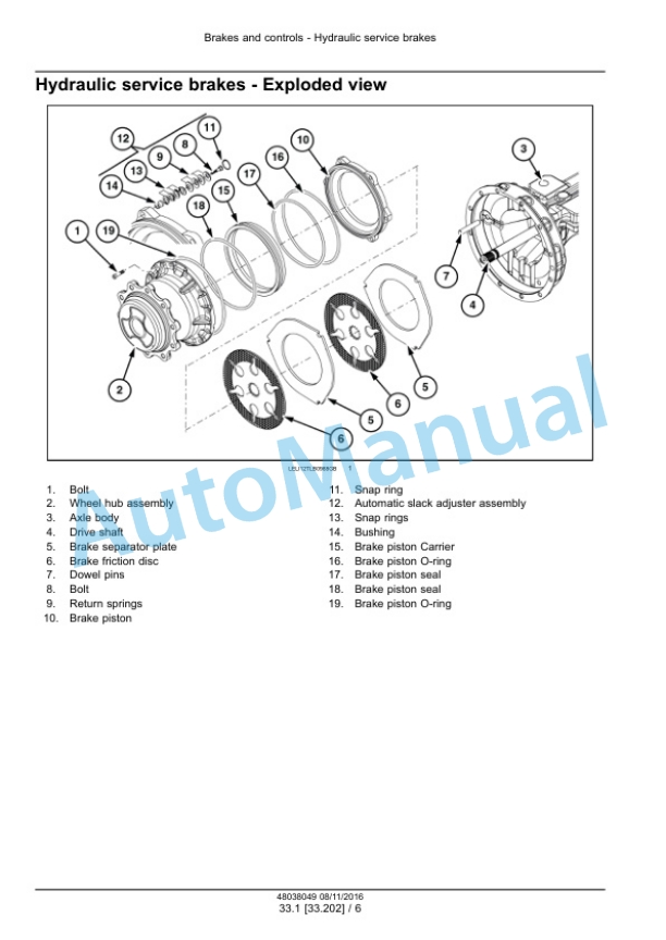 New Holland B95C, B95CLR, B95CTC, B110C Tier 4B Final Tractor Loader Backhoe Service Manual 48082156 5 New Holland B95C, B95CLR, B95CTC, B110C Tier 4B Final Tractor Loader Backhoe Service Manual 48082156 - Image 5