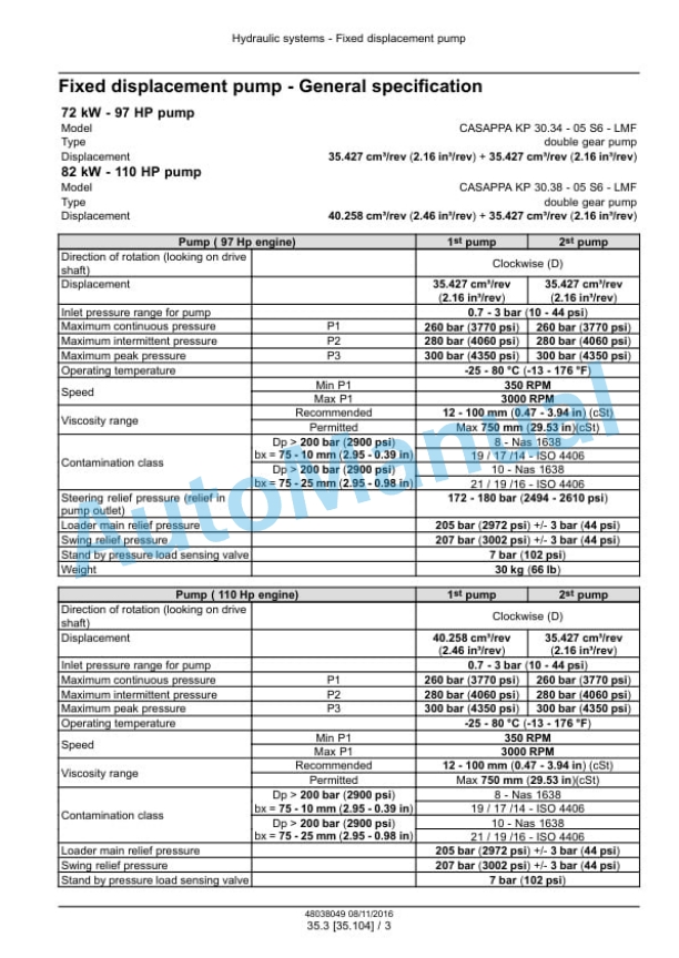 New Holland B95C, B95CLR, B95CTC, B110C Tier 4B Final Tractor Loader Backhoe Service Manual 48082157 2 New Holland B95C, B95CLR, B95CTC, B110C Tier 4B Final Tractor Loader Backhoe Service Manual 48082157 - Image 2