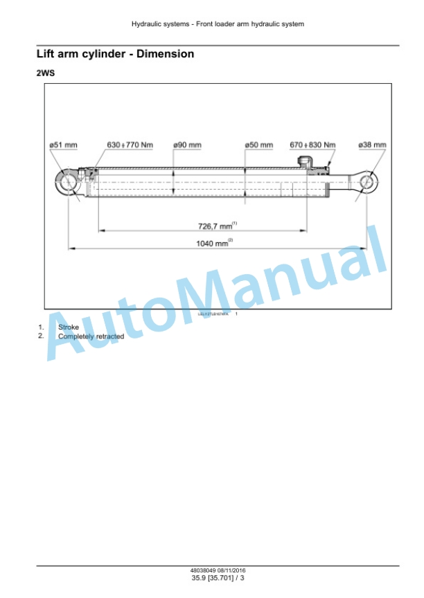 New Holland B95C, B95CLR, B95CTC, B110C Tier 4B Final Tractor Loader Backhoe Service Manual 48082157 4 New Holland B95C, B95CLR, B95CTC, B110C Tier 4B Final Tractor Loader Backhoe Service Manual 48082157 - Image 4