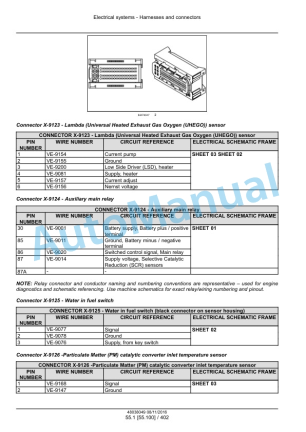 New Holland B95C, B95CLR, B95CTC, B110C Tier 4B Final Tractor Loader Backhoe Service Manual 48082160 4 New Holland B95C, B95CLR, B95CTC, B110C Tier 4B Final Tractor Loader Backhoe Service Manual 48082160 - Image 4