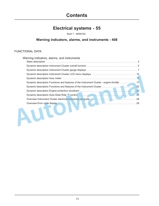 New Holland B95C, B95CLR, B95CTC, B110C Tier 4B Final Tractor Loader Backhoe Service Manual 48082163 5 New Holland B95C, B95CLR, B95CTC, B110C Tier 4B Final Tractor Loader Backhoe Service Manual 48082163-5