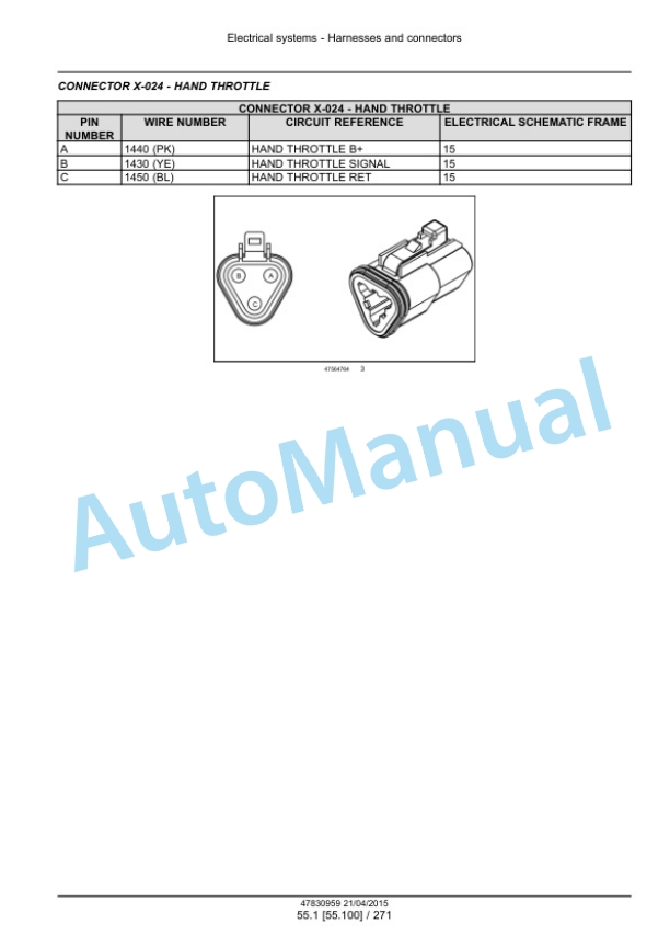 New Holland B95C, B95CTC, B110C Tier 4B Final Tractor Loader Backhoe Service Manual 47830959 4 New Holland B95C, B95CTC, B110C Tier 4B Final Tractor Loader Backhoe Service Manual 47830959 - Image 4