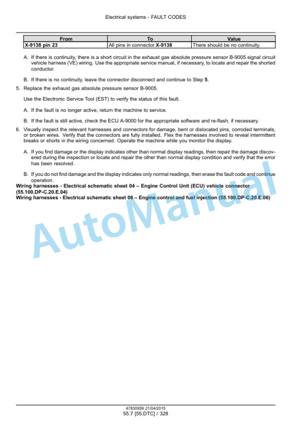 New Holland B95C, B95CTC, B110C Tier 4B Final Tractor Loader Backhoe Service Manual 47830959 5 New Holland B95C, B95CTC, B110C Tier 4B Final Tractor Loader Backhoe Service Manual 47830959 - Image 5