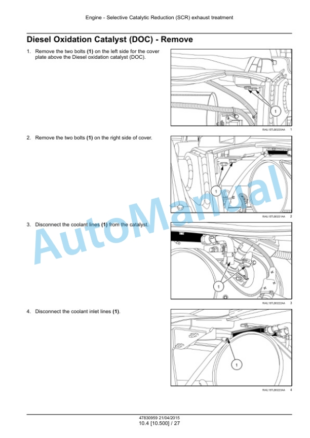 New Holland B95C, B95CTC, B110C Tier 4B Final Tractor Loader Backhoe Service Manual 47881799 5 New Holland B95C, B95CTC, B110C Tier 4B Final Tractor Loader Backhoe Service Manual 47881799-5