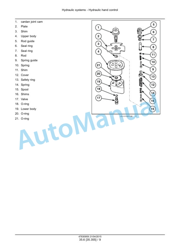New Holland B95C, B95CTC, B110C Tier 4B Final Tractor Loader Backhoe Service Manual 47881802 3 New Holland B95C, B95CTC, B110C Tier 4B Final Tractor Loader Backhoe Service Manual 47881802 - Image 3