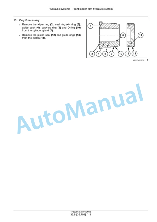 New Holland B95C, B95CTC, B110C Tier 4B Final Tractor Loader Backhoe Service Manual 47881802 4 New Holland B95C, B95CTC, B110C Tier 4B Final Tractor Loader Backhoe Service Manual 47881802 - Image 4