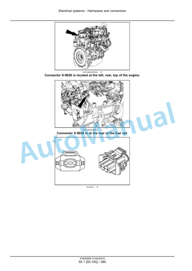 New Holland B95C, B95CTC, B110C Tier 4B Final Tractor Loader Backhoe Service Manual 47881805 4 New Holland B95C, B95CTC, B110C Tier 4B Final Tractor Loader Backhoe Service Manual 47881805-4
