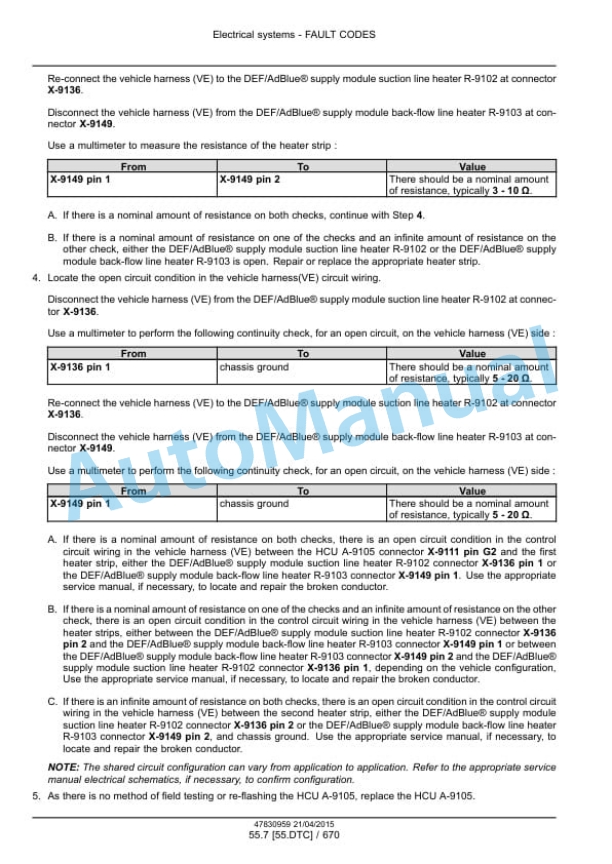 New Holland B95C, B95CTC, B110C Tier 4B Final Tractor Loader Backhoe Service Manual 47881807 4 New Holland B95C, B95CTC, B110C Tier 4B Final Tractor Loader Backhoe Service Manual 47881807 - Image 4