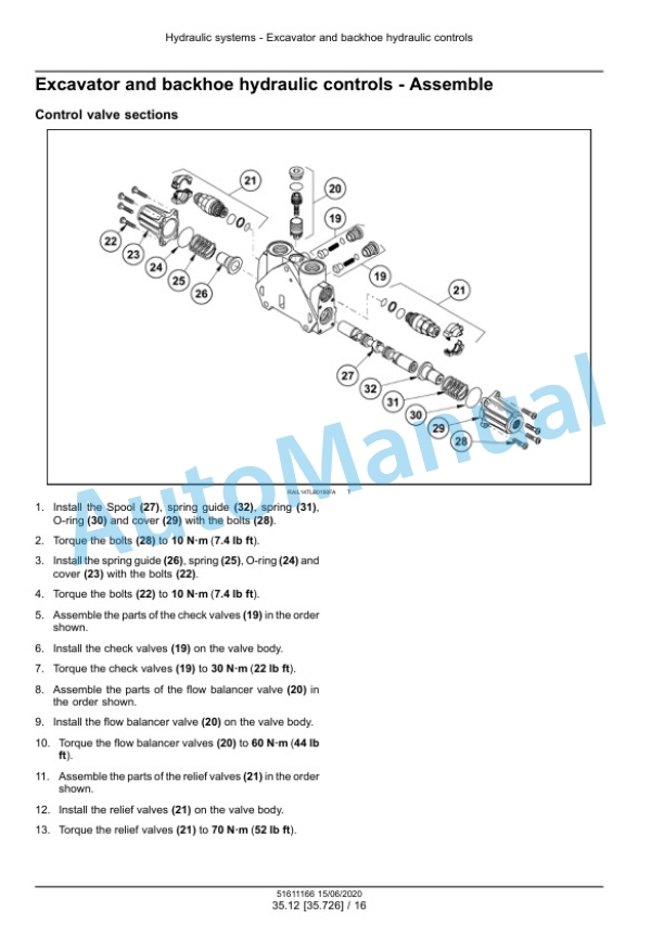 New Holland B95C, B95CTC, B110C Tier 4B Final Tractor Loader Backhoe Service Manual 51611166 3 New Holland B95C, B95CTC, B110C Tier 4B Final Tractor Loader Backhoe Service Manual 51611166 - Image 3