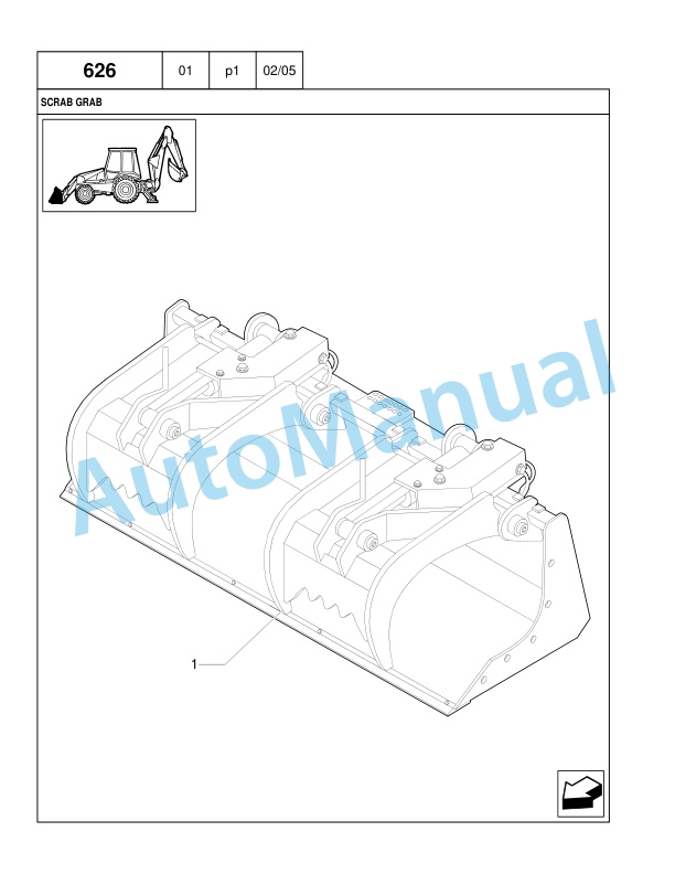 New Holland B95TC Backhoe Loader Parts Catalogue 87360667NA 4 New Holland B95TC Backhoe Loader Parts Catalogue 87360667NA-4