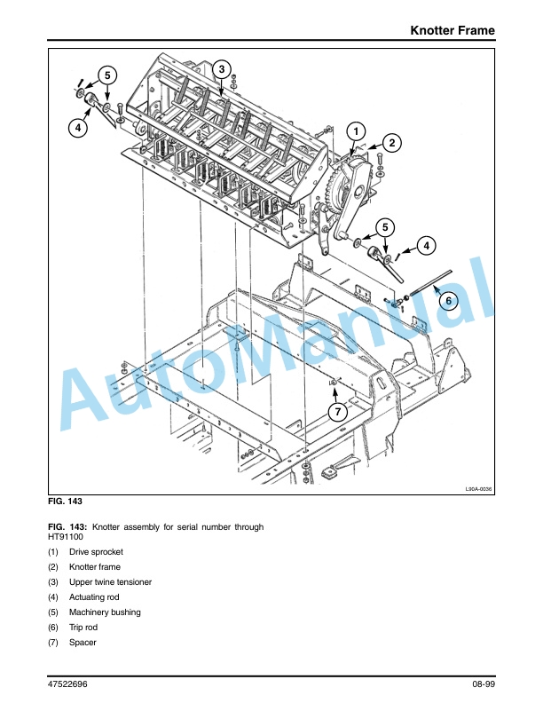 New Holland BB9090 Square Baler Service Manual 47522696 5 New Holland BB9090 Square Baler Service Manual 47522696-5