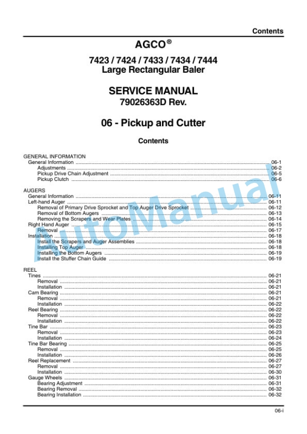 New Holland BB9090 Square Baler Service Manual 87749049B 3 New Holland BB9090 Square Baler Service Manual 87749049B-3