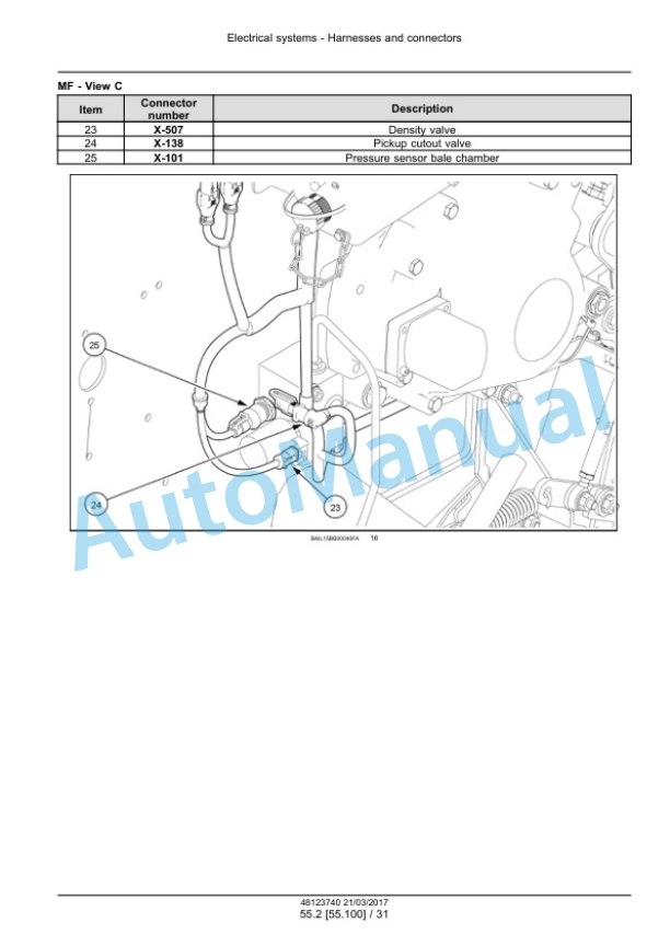 New Holland BigBaler 1270 PLUS, BigBaler 1290 PLUS Square Baler Service Manual 48123740 2 New Holland BigBaler 1270 PLUS, BigBaler 1290 PLUS Square Baler Service Manual 48123740 - Image 2