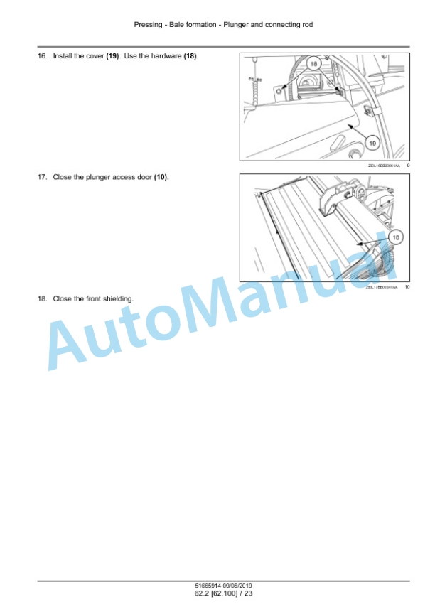 New Holland BigBaler 230 PLUS, BigBaler 330 PLUS, BigBaler 340 PLUS Square Baler Service Manual 51665914 5 New Holland BigBaler 230 PLUS, BigBaler 330 PLUS, BigBaler 340 PLUS Square Baler Service Manual 51665914 - Image 5