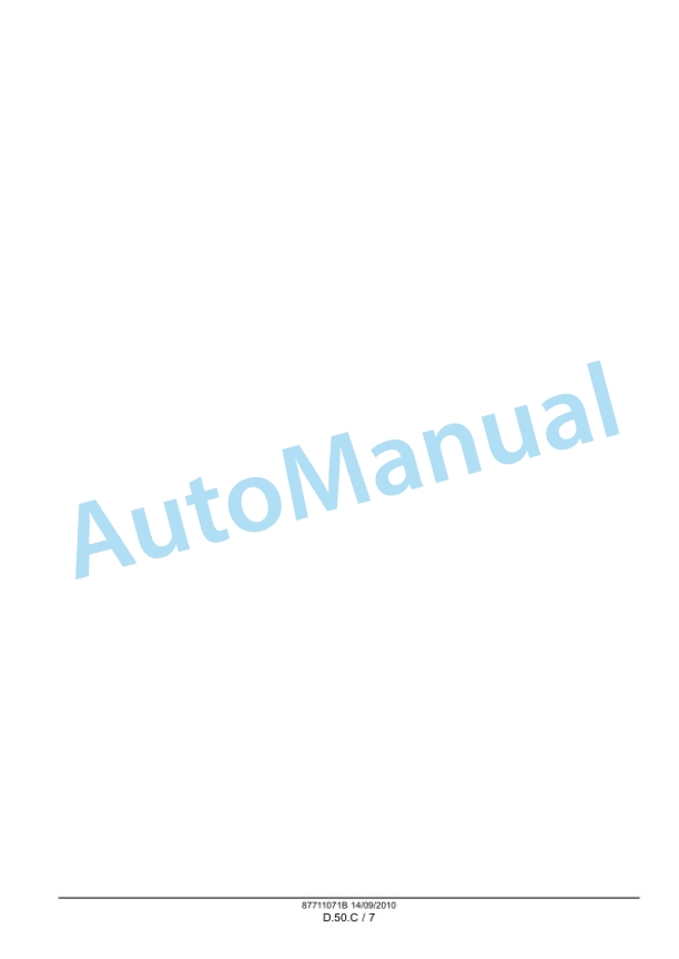 New Holland BR6080, BR6090 Round Baler Service Manual 87711071B 3 New Holland BR6080, BR6090 Round Baler Service Manual 87711071B-3