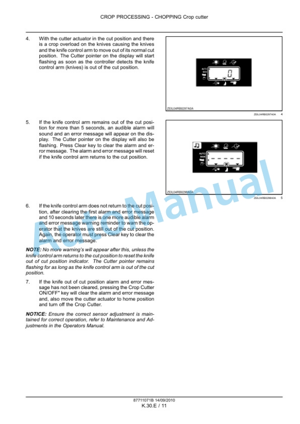 New Holland BR6080, BR6090 Round Baler Service Manual 87711071B 4 New Holland BR6080, BR6090 Round Baler Service Manual 87711071B-4