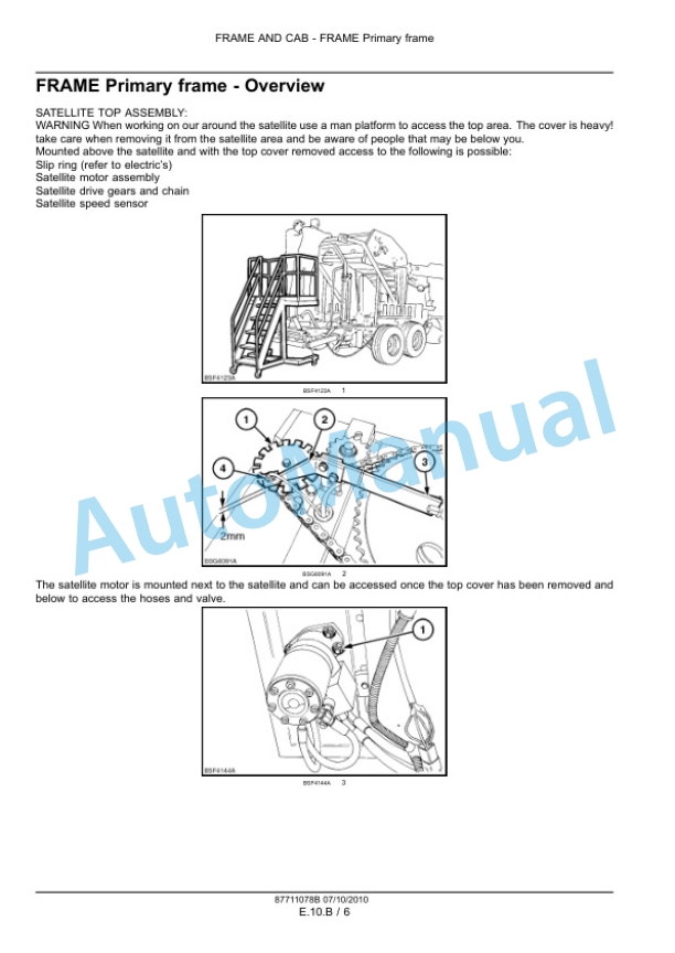 New Holland BR6090 Combi Service Manual 87711078B 4 New Holland BR6090 Combi Service Manual 87711078B-4