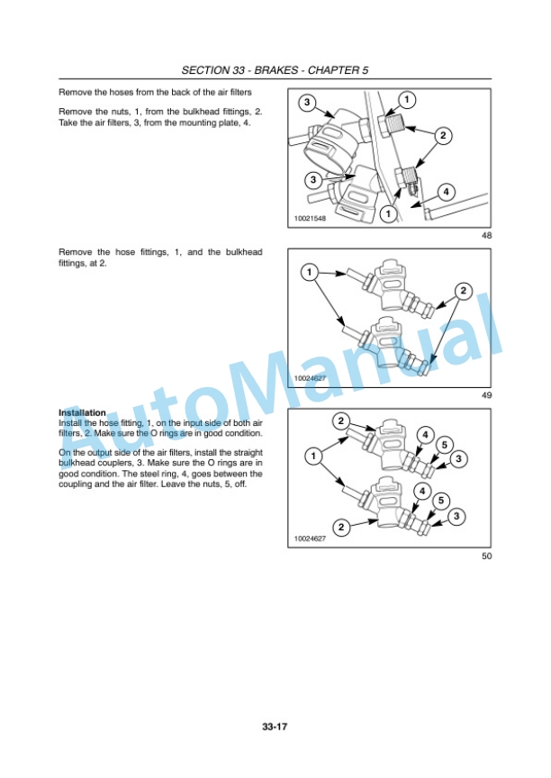 New Holland BR740, BR750 Round Baler Service Manual 6046623100 2 New Holland BR740, BR750 Round Baler Service Manual 6046623100 - Image 2