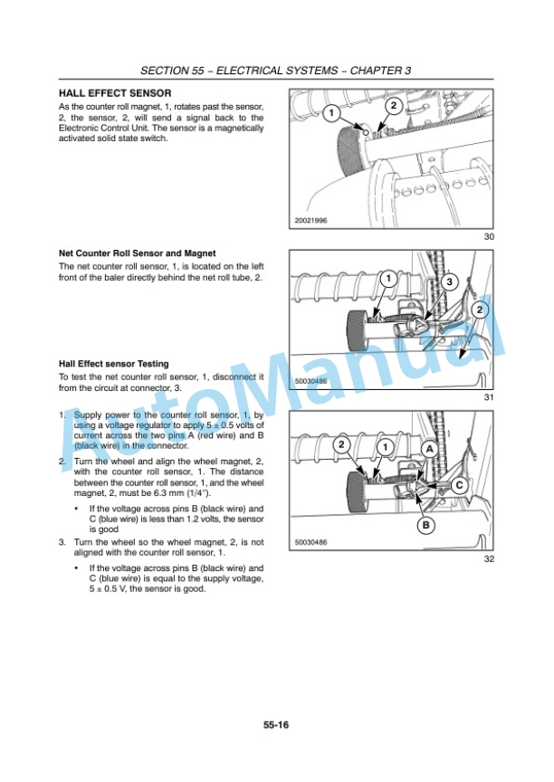 New Holland BR740, BR750 Round Baler Service Manual 6046623100 3 New Holland BR740, BR750 Round Baler Service Manual 6046623100 - Image 3