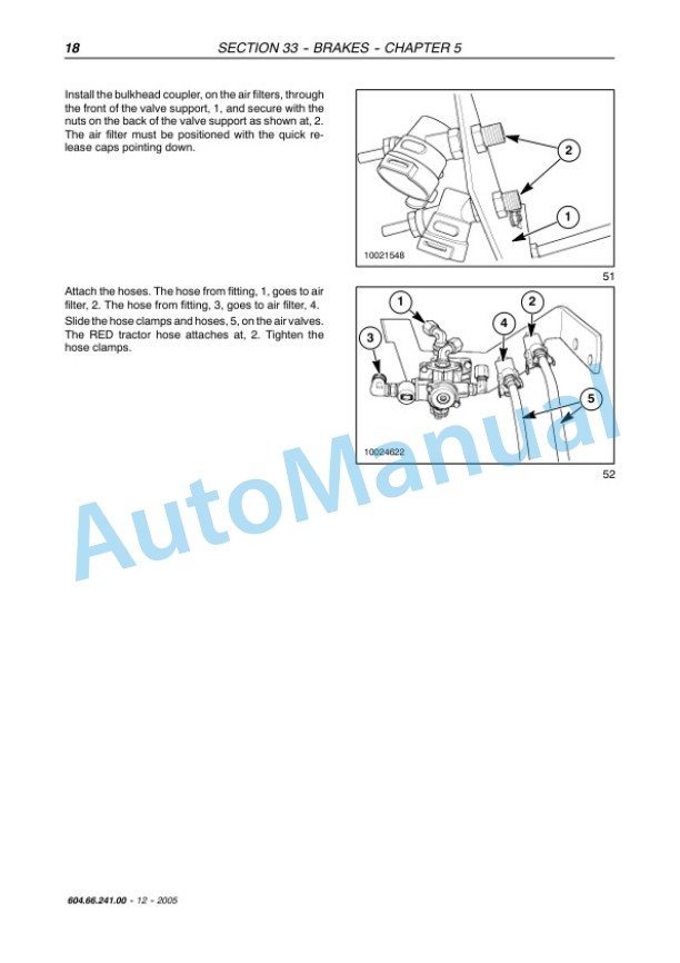 New Holland BR740A, BR750A Round Baler Repair Manual 6046624100 2 New Holland BR740A, BR750A Round Baler Repair Manual 6046624100 - Image 2