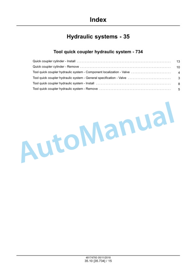 New Holland C245 Tier 4B Final 200 Series Compact Track Loader Service Manual 48174793 2 New Holland C245 Tier 4B Final 200 Series Compact Track Loader Service Manual 48174793 - Image 2