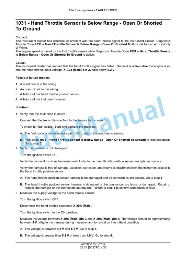 New Holland C245 Tier 4B Final 200 Series Compact Track Loader Service Manual 48174793 4 New Holland C245 Tier 4B Final 200 Series Compact Track Loader Service Manual 48174793 - Image 4