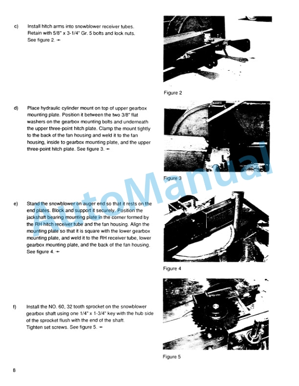 New Holland Converting 3 Point Blower to Front Mount Retrofit Kit Operation and Maintenance Manual 42871710 3 New Holland Converting 3 Point Blower to Front Mount Retrofit Kit Operation and Maintenance Manual 42871710-3