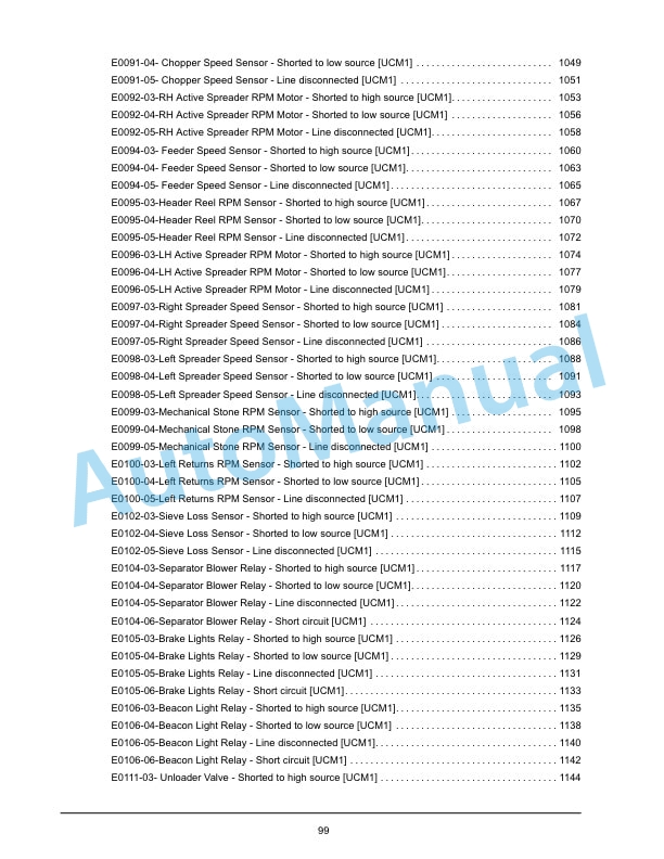 New Holland CR6.80, CR6.90, CR7.90, CR8.90, CR9.90 Tier 4B Final Combine Service Manual 47878241 4 New Holland CR6.80, CR6.90, CR7.90, CR8.90, CR9.90 Tier 4B Final Combine Service Manual 47878241-4
