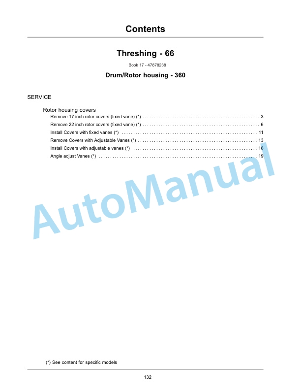 New Holland CR6.80, CR6.90, CR7.90, CR8.90, CR9.90 Tier 4B Final Combine Service Manual 47878241 5 New Holland CR6.80, CR6.90, CR7.90, CR8.90, CR9.90 Tier 4B Final Combine Service Manual 47878241-5