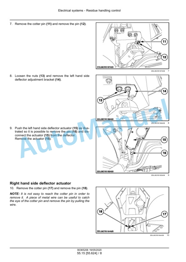 New Holland CR7.80 Revelation, CR7.90 Revelation, CR8.80 Revelation, CR8.90 Revelation, CR9.80 Revelation, CR9.90 Revelation, CR10.90 Revelation Combine Service Manual 90365208 2 New Holland CR7.80 Revelation, CR7.90 Revelation, CR8.80 Revelation, CR8.90 Revelation, CR9.80 Revelation, CR9.90 Revelation, CR10.90 Revelation Combine Service Manual 90365208 - Image 2