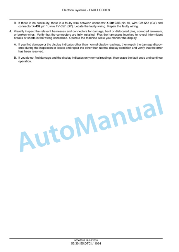 New Holland CR7.80 Revelation, CR7.90 Revelation, CR8.80 Revelation, CR8.90 Revelation, CR9.80 Revelation, CR9.90 Revelation, CR10.90 Revelation Combine Service Manual 90365208 4 New Holland CR7.80 Revelation, CR7.90 Revelation, CR8.80 Revelation, CR8.90 Revelation, CR9.80 Revelation, CR9.90 Revelation, CR10.90 Revelation Combine Service Manual 90365208 - Image 4