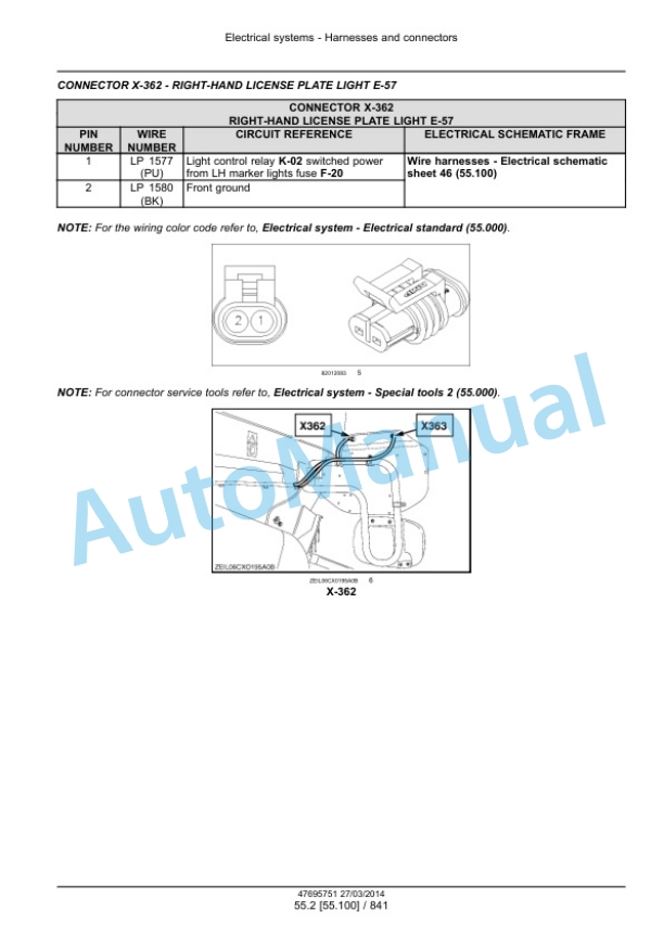 New Holland CR9090, CX8080, CX8090 Elevation Tier 4A Combine Service Manual 47695751 3 New Holland CR9090, CX8080, CX8090 Elevation Tier 4A Combine Service Manual 47695751 - Image 3