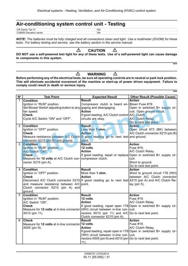 New Holland CR9090, CX8080, CX8090 Elevation Tier 4A Combine Service Manual 47712614 5 New Holland CR9090, CX8080, CX8090 Elevation Tier 4A Combine Service Manual 47712614 - Image 5